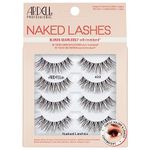 Ardell Multipack Naked Lash 422 False Eyelashes, Subtle Volume and Length, Vegan Friendly, 4 Pairs (Pack of 1)