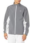 PUMA GOLF Men's Drylbl Rain Jacket, Slate Sky-white Glow, Large