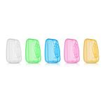 5 Travel Portable Toothbrush Head Covers - Toothbrush Protector Case