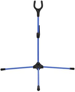 XINMYD Support d'arc, Support d'arc Classique Pliant Support d'arc Droit de tir à l'arc pour la Chasse aux Sports de Plein air(Bleu)