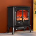 Devanti Electric Fire Heater Firepl