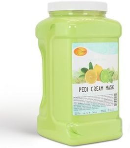 SPA REDI - Body and Foot Cream Mask, Lemon, 128 Oz - Pedicure Massage for Tired Feet and Body, Hydrating, Fresh Skin - Infused with Hyaluronic Acid, Amino Acids, Panthenol, Comfrey Extract