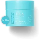 TULA Skin Care 24-7 Moisture Hydrating Day and Night Cream - Travel-Size, Ultra Nourishing Moisturizer for Face, Soothes Skin, Maintain Skin Balance & Improve Skin Smoothness, 0.5 oz.