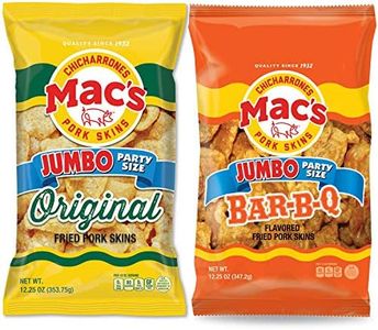 Mac's BBQ & Original Pork Skins, 2 Ct. Variety Pack, 12.25 Oz. Bags