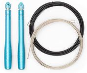 Elite Jumps Bullet COMP® Jump Rope - Speed Jump Rope for Double Under WOD Training - High Performance Professional Speed Rope for Training and Fitness - Lightweight & Durable Skip Rope for Workout