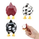 3pcs Chicken Butt Fridge Magnets, Funny Chicken Butt Magnet Decorative Chicken Butt Refrigerator Magnets Gifts for Kids Friends Neighbors