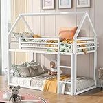 Oudiec Twin Over Twin Bunk Bed for 