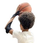 SwishGrid Basketball Off-Hand Shooting Wrap Strap - Shooting Aid for Basketball Training - Durable & Lightweight Basketball Shot Trainer for Kids & Adults