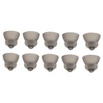 Hearing Aid Domes,10pcs Black Sound Amplifier Ear Pieces for Phonak,Silicone Double Layer Open Ear Tips,Washable Anti Static,Comfortable All Day (11mm)