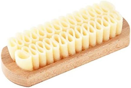 SAPHIR Wooden Crepe Brush, Rubber Suede Beech Wood, Beige, 1 Unité (Lot de 1)