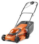 Flymo EasiMow 380R Electric Rotary Lawn Mower - 38 cm Cutting Width, 45 Litre Grass Box, Close Edge Cutting, Rear Roller, Central Height Adjust, Comfortable to Manoeuvre, Foldable Handles