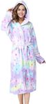 RONGTAI Womens Robes Plush Fleece P