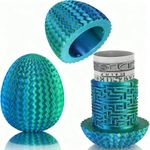 Mystery Maze Dragon Egg Puzzle Box, 3D Printed Reusable Surprise Hidden Money Storage Box, Creative Unlocking Gift for Birthday, Mother's Day, Father's Day & Party Favors