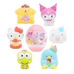 Hamee Sanrio Hello Kitty and Friends Cute Water Filled Surprise Capsule Squishy Toy [Series 2] [Birthday Gift Bag, Party Favor, Gift Basket Filler, Stress Relief Toy] – 1 Pc. (Mystery – Blind Capsule)