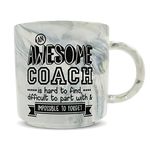 Hippowarehouse an Awesome Coach is Hard to Find, Difficult to Part with & Impossible to Forget Printed Mug Various Colour Options Ceramic Cup Kitchenware 11oz