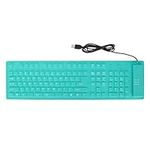 Foldable Silicone Keyboard,108 Keys