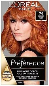 L’Oréal Paris Préférence, Permanent Hair Colour, 74 Dublin, Mango Copper