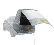Hasika Canopy Tent Sun Shade Awning for Camping Road Trip Park Waterproof 3000MM UPF 50+ Gray (Large)