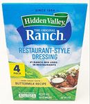 Hidden Valley The Original Ranch Salad Dressing Mix - Buttermilk - 0.4 oz - 4 pk