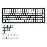 YMDK 116 Key Blank PBT Pudding Backlit Smoky Keycaps ASA Profile Keycap for MX Mechanical Keyboard 104 96 87 84 68