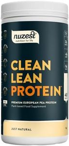 Nuzest - Pea Protein Powder - Clean Lean Protein - Just Natural - Vegan Protein Shake - Plant-Based Low Calorie & Low Carb - Lactose Free - Gluten Free - Dairy Free - 1kg (40 Servings)