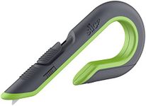 Slice 10503 Auto Retractable Box Cutter Work Knife | Ceramic Blade Stays Out When In Use - Reduces Accidents And Last Up To 11x Longer Than Steel