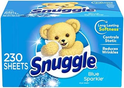 Snuggle Fabric Softener Dryer Sheets, Blue Sparkle, 230 Count