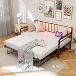 Zevemomo Twin Daybed with Pop Up Tr