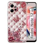 Fashionury Designer Printed Soft Silicone Back Case Cover for Redmi Note 12 4G Back Cover for Redmi Note 12 4G -D1088