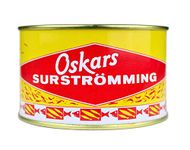 Oskars Surströmming 440g / 300g Fish can (fermented herring)