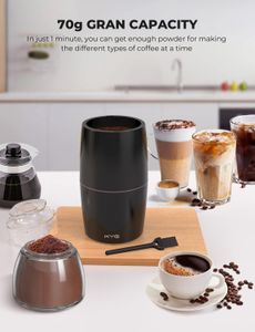 KYG Electric Coffee Grinder 300W – Stainless Steel Blade Mill