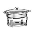 Tramontina 4.2 Qt Oval Stainless Steel Chafing Dish