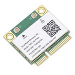 gostcai MC-AC7265 mini PCI-E Card 802.11a/b/g/n/ac Gigabit Dual-band Bluetooth 4.2 Wireless Network Card 1200M 2.4 / 5G Mini PCI‑E Half‑height Network Card for win7/win 8/win 10