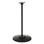Single Black Metal Stand with Squar