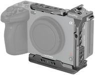 SmallRig HawkLock Quick Release Half Cage for Sony FX3 / FX30, with Cold Shoe and NATO Rail, Quick Release Plate for Arca, for Sony XLR Handle, for DJI RS 3 / RS 3 Pro/RS 4 / RS 4 Pro Gimbal