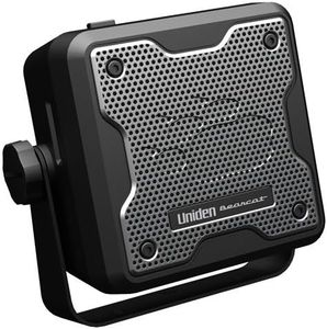 Uniden (BC15) Bearcat 15-Watt External Communications Speaker. Durable Rugged Design, Perfect for Amplifying Uniden Scanners, CB Radios, and Other Communications Receivers, Black