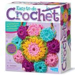 4M Easy to do Crochet Art Kit, Learn to Crochet, Suitable for Boys and Girls Ages 8 and Above, Arts and Crafts Kit