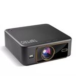 【Real HDR10/HLG, Android 12 3GB RAM 32GB, 2500 ANSI & HDMI ARC】 TOPTRO Legend Go Projector 4K Ultra HD True Support, 1080p Native, Auto Focus+Keystone WiFi, YouTube Hotstar Prime Netflix