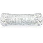 Huouo 1/4" Flagpole Rope - Solid Br