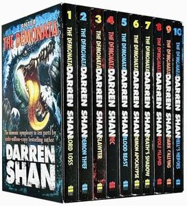 Darren Shan Demonata 10 Books Collection Set Pack (Darren Shan Collection) (Wolf Island, Deaths Shadow, Hells Heroes, Bec, Blood Beast, Dark Calling, Lord Loss, Demon Thief, Slawter, Demon Apocalypse)