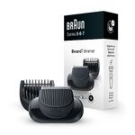 Braun EasyClick Beard Trimmer Attachment For New Generation Series 5, 6 and 7 Electric Shaver, With Five Different Lengths For Beard Styling, Black