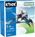 K'Nex Imagine Stealth Plane Building Set for Ages 5+, Construction Education Toy, 61 Pieces