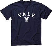 Ivysport Yale University Short-Sleeve T-Shirt, Athletic, Navy, Large