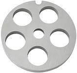 #8 Stainless Steel Meat Grinder Plate Discs Blades Compatible with Meat Grinders,Cutting Disks Heavy Duty (5/8 Hole Plate)