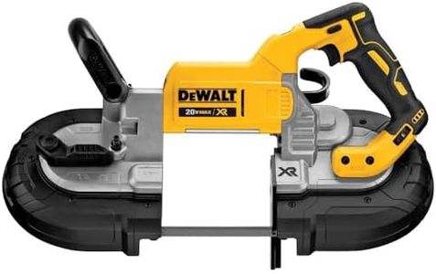 DEWALT 20V MAX Band Saw, 5" Cutting Capacity, Integrated Hang Hooks, Portable, For Deep Cuts, Bare Tool Only (DCS374B)