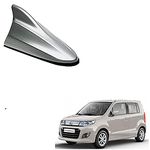 Universal Hub Shark Fin Antenna Universal Replacement Car Antenna Roof Aerial Waterproof Rubber Ring AM/FM Radio Signal Compatible for Wagon R Stingray