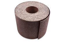 Red Label Abrasives 6 Inch X 50 FT 120 Grit Woodworking Drum Sander Strip Roll, Cut to Length