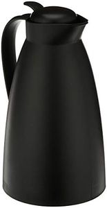 Alfi Glass Vacuum Frosted Plastic Carafe, 1 L, Black (AG2800BK2)