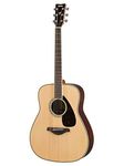 Yamaha FG830 Acoustic Guitar, Natural