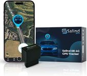Salind GPS Permanent Battery via OBD 2 - Tracker for Vehicles, 4G LTE Real Time Monitoring & Tracking Device for Cars, Trucks, Fleets, Full Global Coverage, Car Tracking with Alarm Notifications